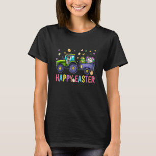 Happy Easter Tractor Bunny Eggs Toddler Boy Girl K T-Shirt