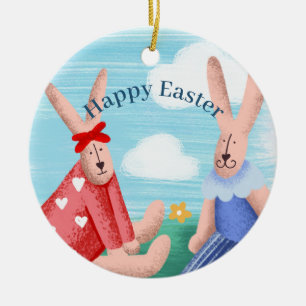 Happy Easter tree decoration