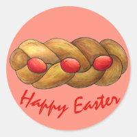 Happy Easter Tsoureki Greek Armenian Holiday Bread