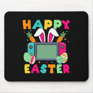 Happy Easter Video Game Bunny Gaming Controller Ga Mouse Pad