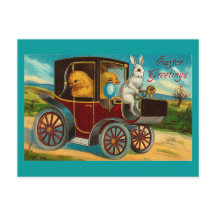 Happy Easter Vintage Motor Car Ride