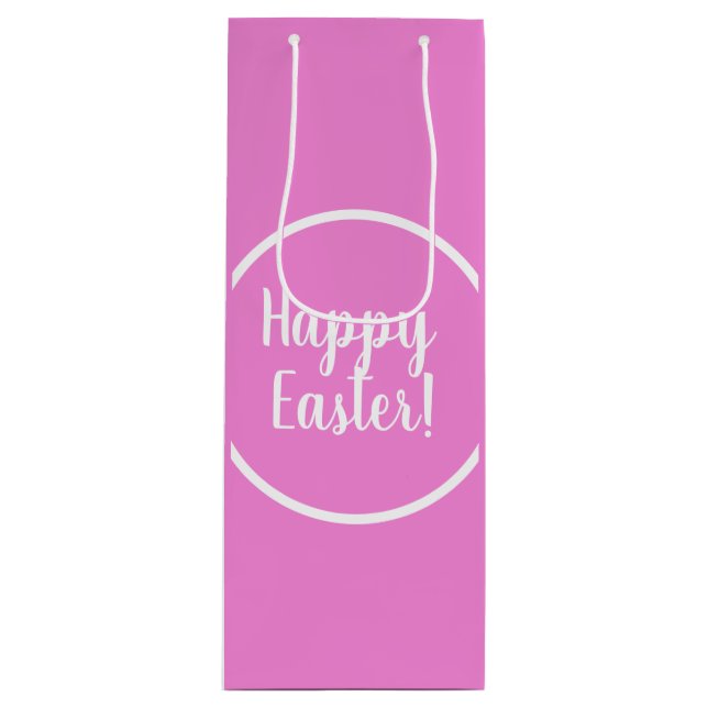Happy Easter! - Wine Gift Bag (Front)