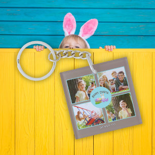 Happy Easter Wishes Acrylic Keychain