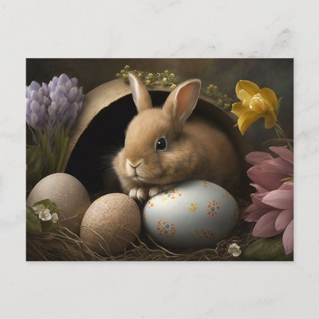 Happy Easter wishes PostCard (Front)