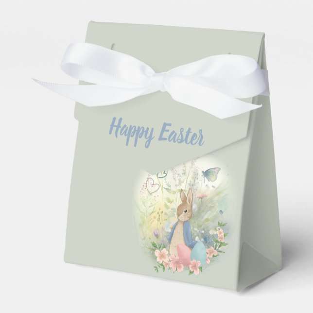 Happy Easter with Peter Rabbit Favor Box (Front Side)