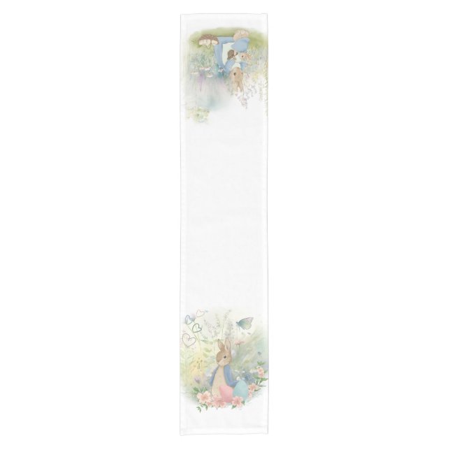 Happy Easter with Peter Rabbit Table Runner (Front)
