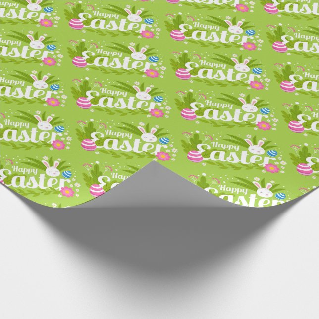 Happy Easter Wrapping Paper (Corner)