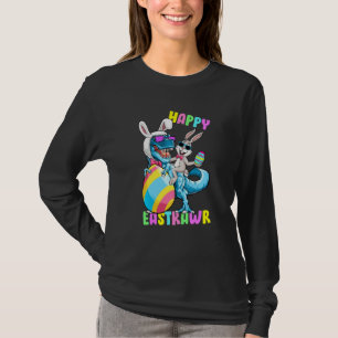 Happy Eastrawr Bunny Dinosaur Cute Eggs Men Women T-Shirt