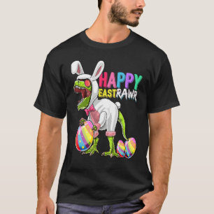 Happy EastRawr Bunny T rex Dinosaur Easter 2022 Co T-Shirt