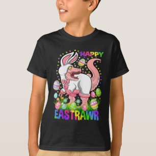Happy Eastrawr Funny T Rex Easter Day Dinosaur  T-Shirt