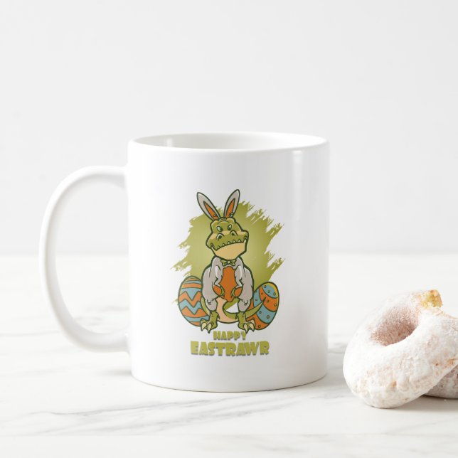 Happy Eastrawr | Mug classique #11 (Avec donut)