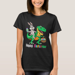 Happy Eastrawr Rex Dinosaur Easter Bunny Egg Kids  T-Shirt