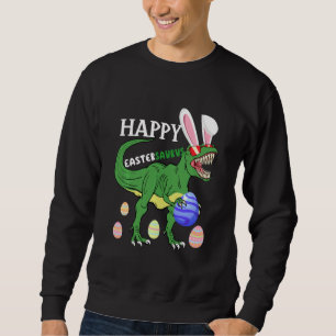 Happy Eastrawr T Rex Dinosaur Shirt Kids Easter Bu