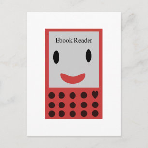 Happy Ebook Reader 2 Postcard