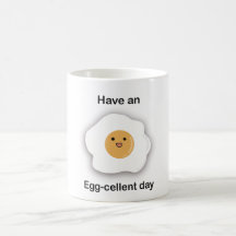 Happy egg-cellent day mug