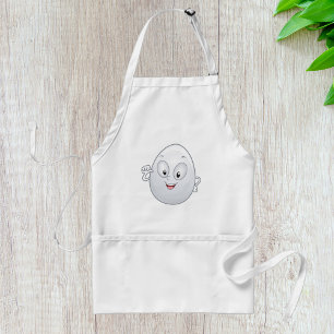 Happy Egg With A Face Standard Apron