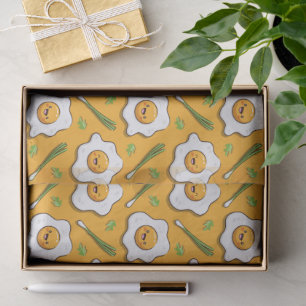Happy Eggs Breakfast Tissue Paper
