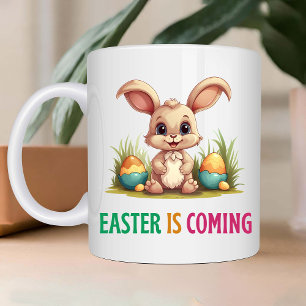 Happy Eggster - Easter Egg Hunt Two-Tone Coffee Mug