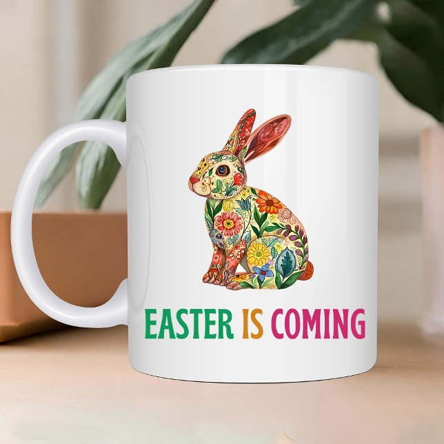 Happy Eggster - Easter Egg Two-Tone Coffee Mug (Creator Uploaded)
