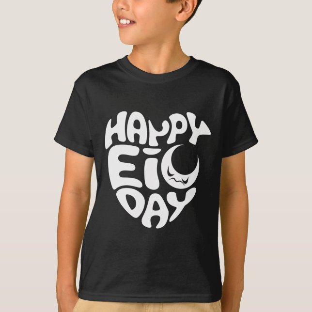 Happy Eid day  T-Shirt (Front)