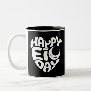 Happy Eid day Two-Tone Coffee Mug