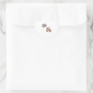 Happy Eid - Eid Adha Mubarak 2022. Heart Sticker