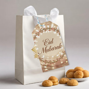 Happy Eid Mubarak Card  Gift Tags
