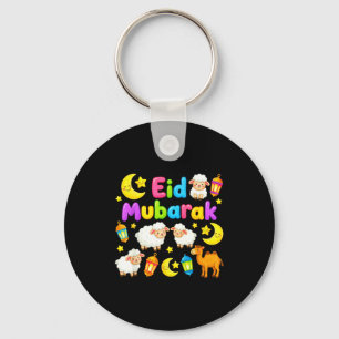 Happy eid mubarak for muslim kids eid al fitr_al keychain