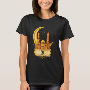 Happy Eid Mubarak Happy Ramadan Islamic Muslim Al T-Shirt