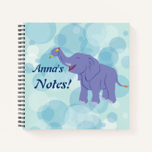 Happy Elephant Notebook