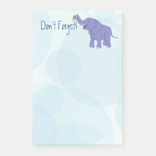 Happy Elephant Post-it Notes