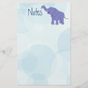 Happy Elephant Stationery