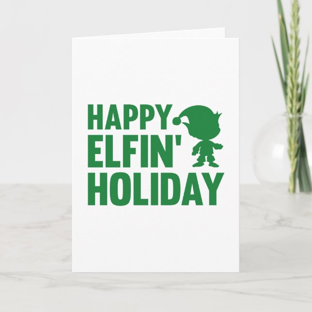 Happy Elfin’ Holiday (Front)