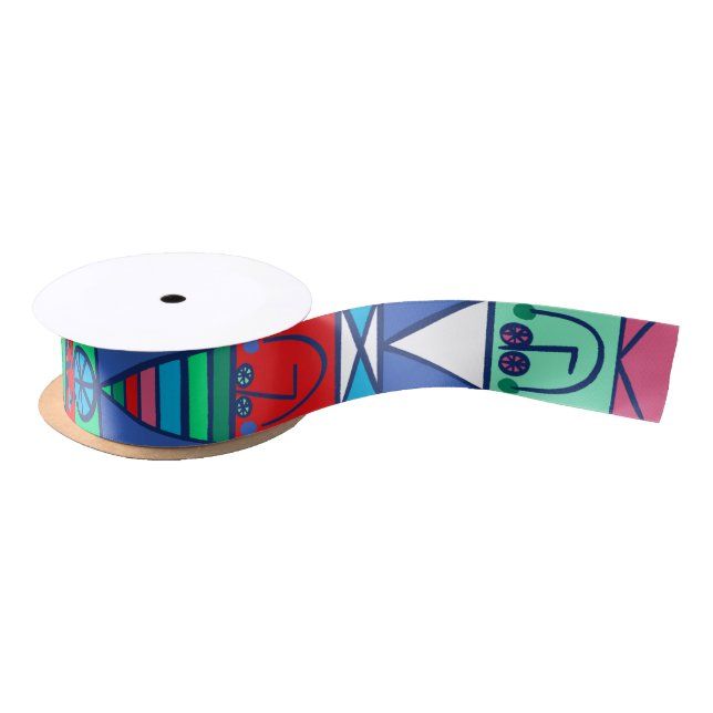 Happy Elves Gift Ribbon Satin Ribbon (Spool)