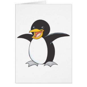 Happy Emperor Penguin