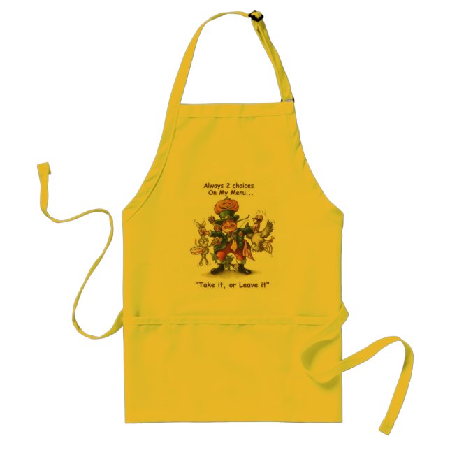 Happy Everything - Customized Standard Apron (Front)