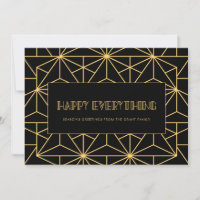 Happy everything Vintage 1920s art deco Christmas