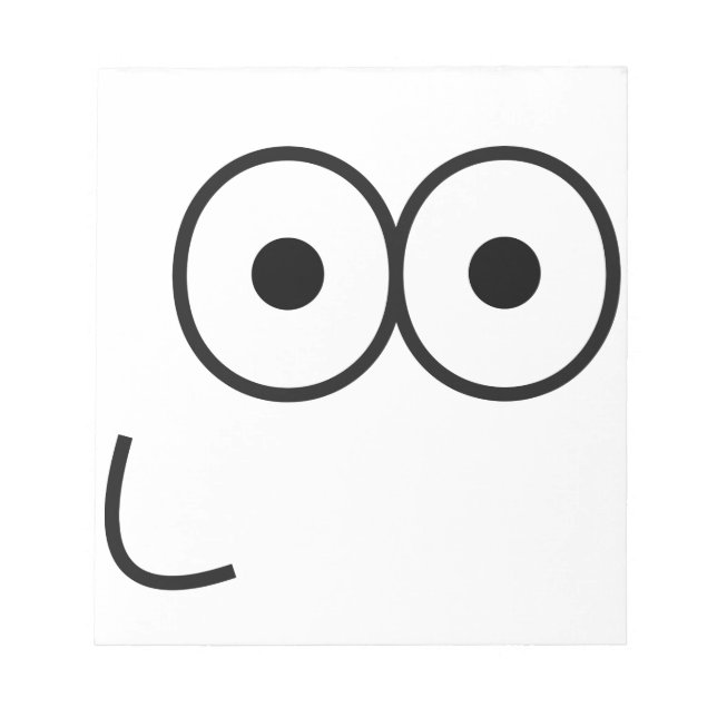 Happy Eyes and Mouth - Bloc-notes (Devant)