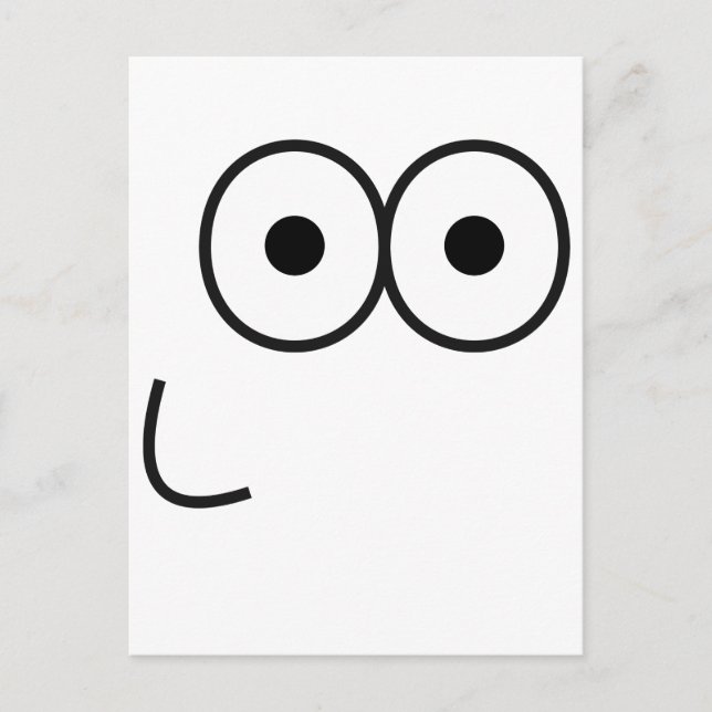 Happy Eyes and Mouth - Carte postale (Devant)