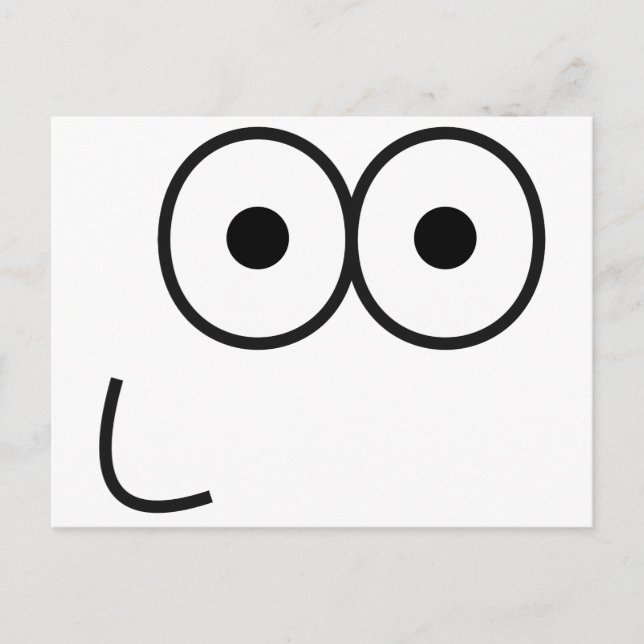 Happy Eyes and Mouth - Carte postale (Devant)