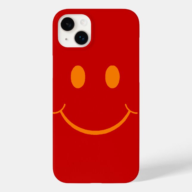 Happy Face Case-Mate iPhone Case (Back)