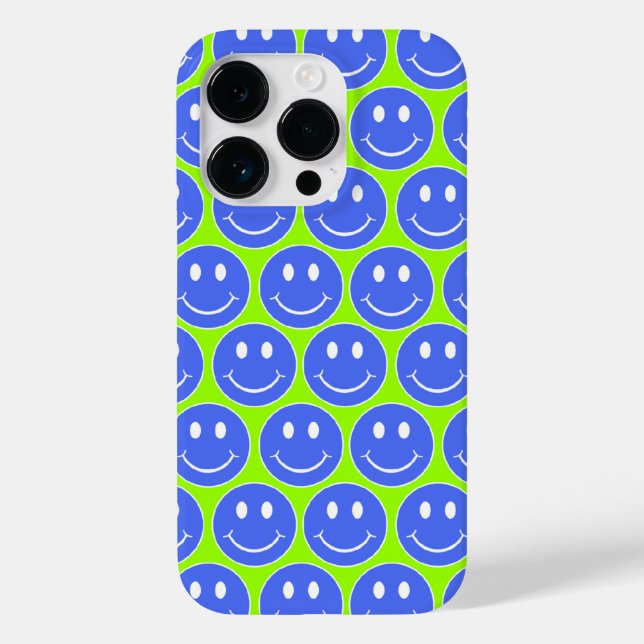 Happy Face Case-Mate iPhone Case (Back)