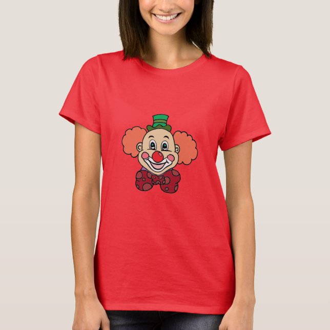Happy Face Clown T-Shirt (Front)
