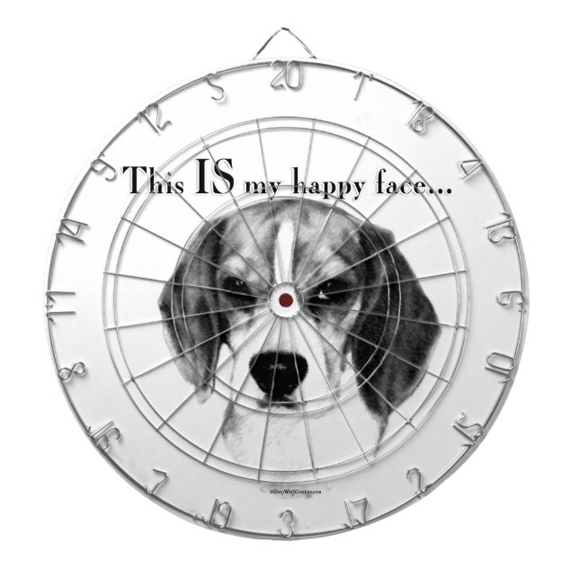 Happy Face Dartboard (Front)