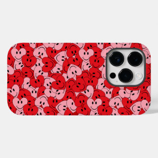 Happy Face Heart Case-Mate iPhone 14 Pro Case