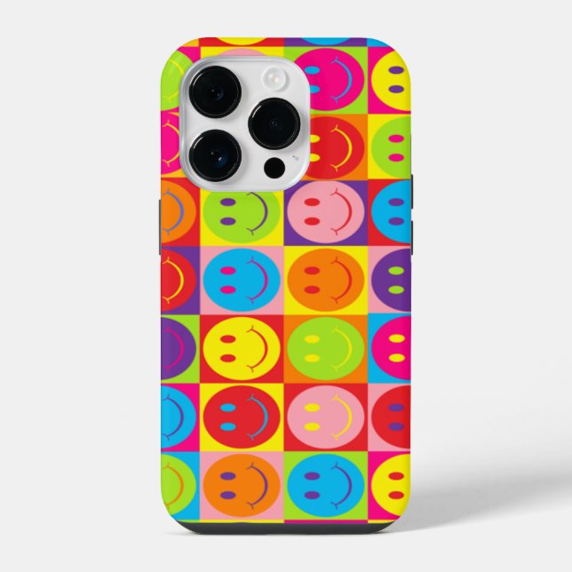 Happy Face iPhone Case (Back)