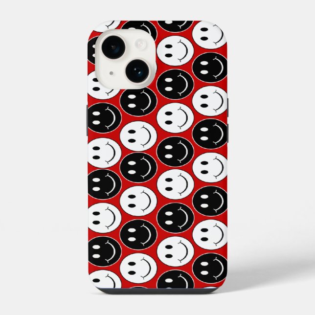 Happy Face iPhone Case (Back)