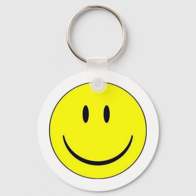 Happy Face Keychain (Front)