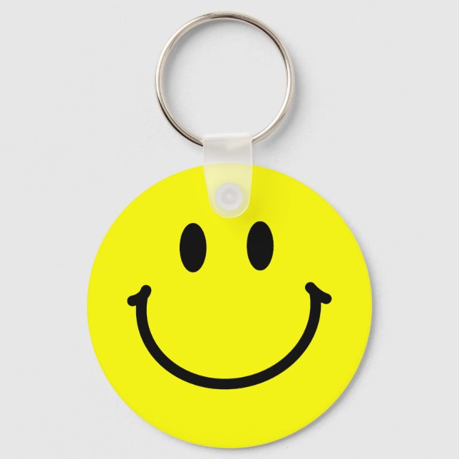 Happy Face Keychain (Front)