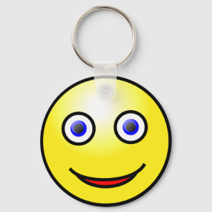 Happy Face Keychain